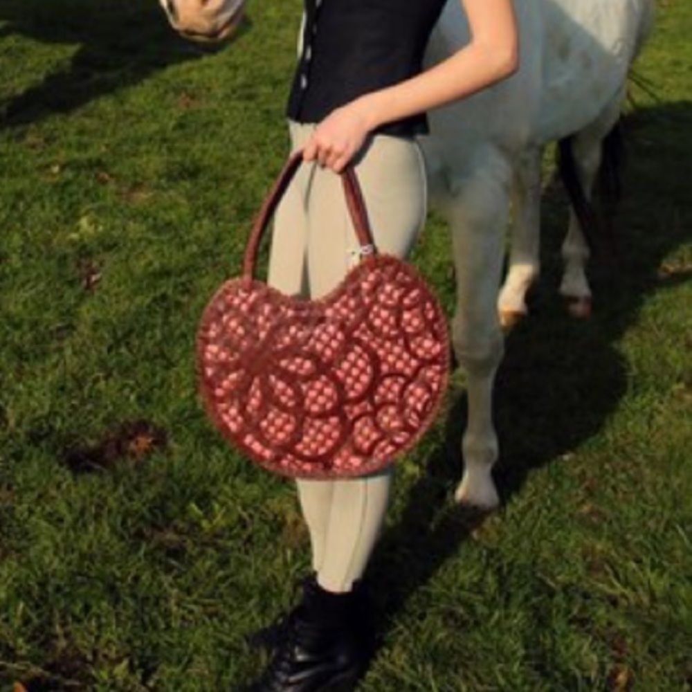 Hadley Pollet Pee-ka-boo Bag 100% Leather